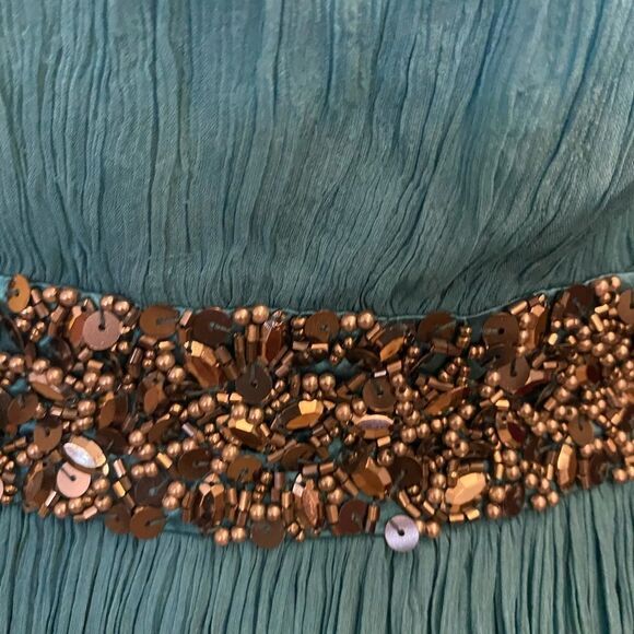 Carlos Miele designer evening 100% silk gown, size 44(US12) - Picture 6 of 16